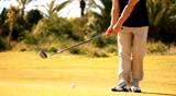 Golf golfer win winner boss competition pleasure relaxing weekend joy vacation game sport