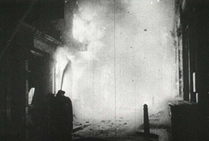 LONDON - CIRCA 1942-1944: World War II, London Firefighters