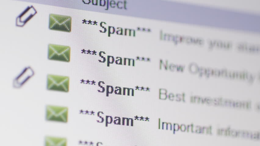 Spam emails in inbox