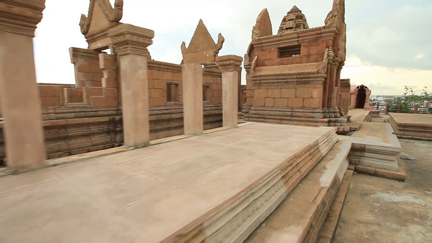 Stabilized shot :Interested in the ancient city, Samut Prakan, Thailand.
