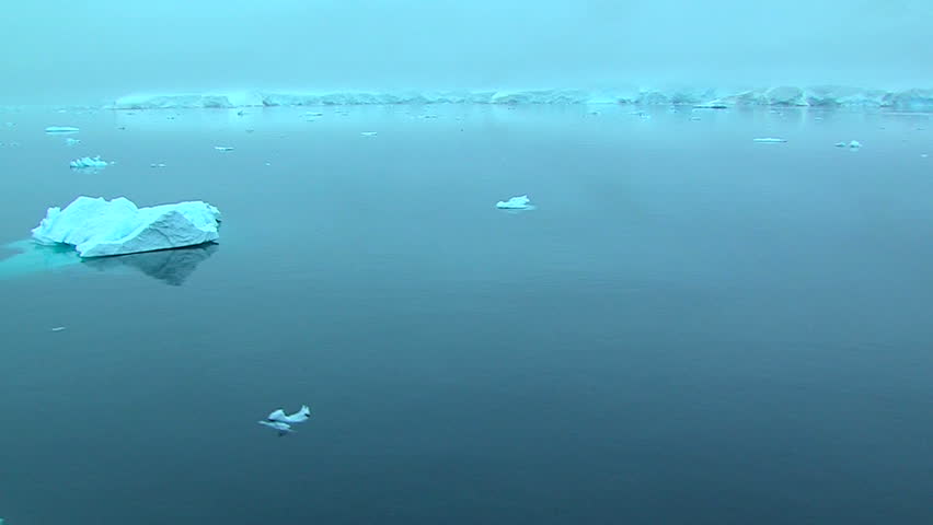 ice floe in antarctica