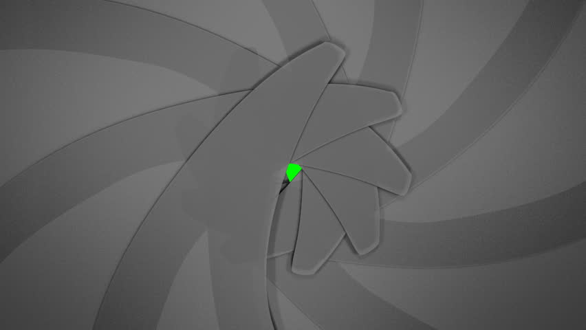 Aperture Iris Transitions (HD). Aperture Iris made up of eleven blades rendered in 3D by creating a realistic mechanism that opens and closes just like the real thing. 