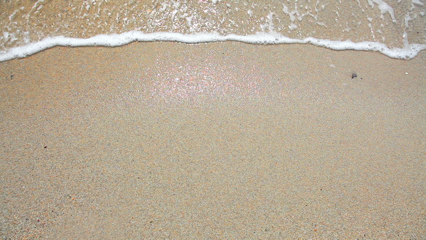 wave and sand beach