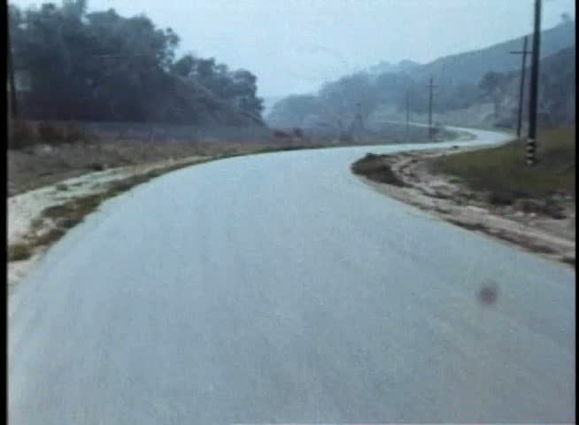 High speed motorcycle chase on country road