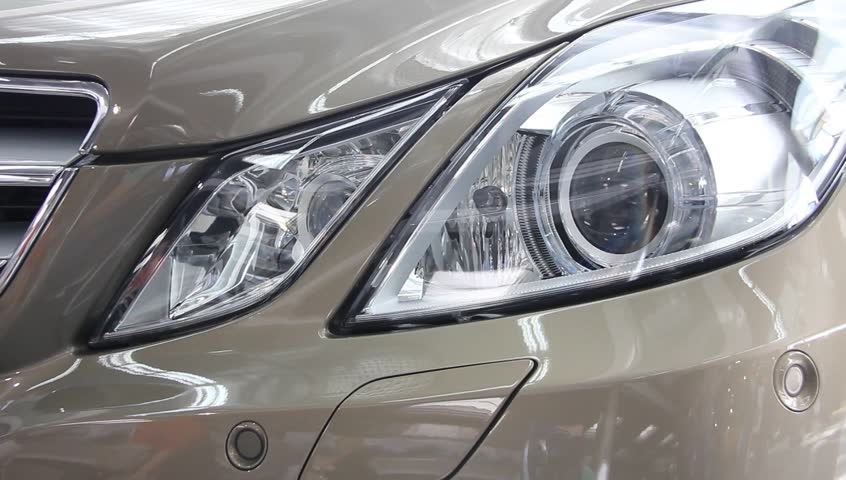 car headlights