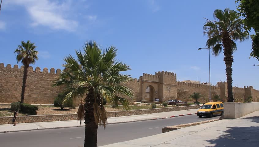 View of the Grosse Moschee in Sousse, Tunisia