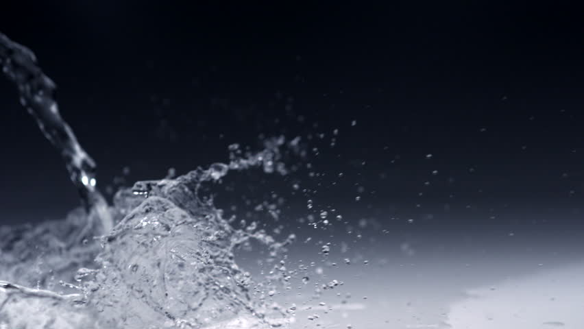 Super slo-mo water splashing