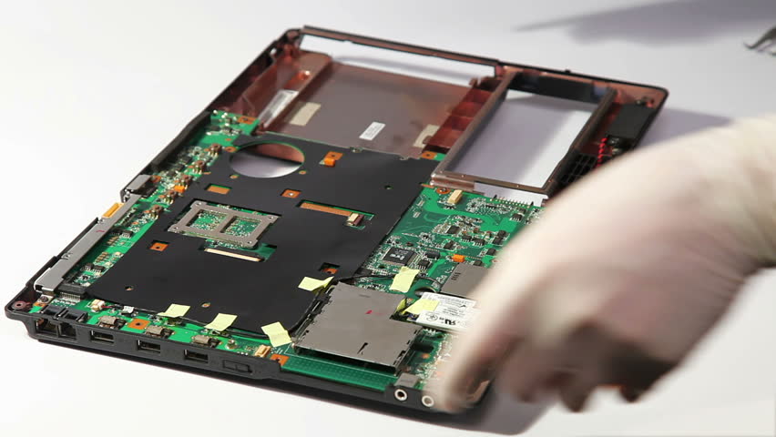 Notebook service repairing, time lapse video