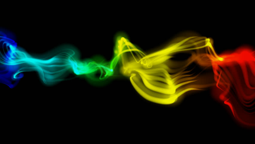rainbow-colored wavy background