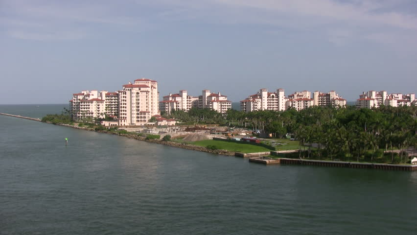 Expensive waterfront real estate