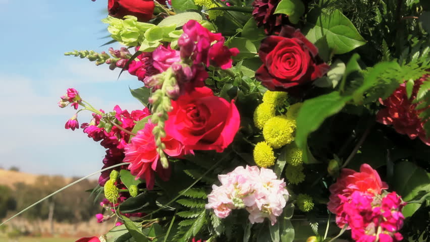 wedding floral arrangement
