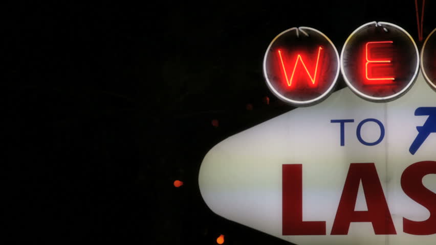 Las Vegas - Circa 2010: Las Vegas welcome sign in 2010. The classic Welcome to Las Vegas sign in Las Vegas, Nevada.