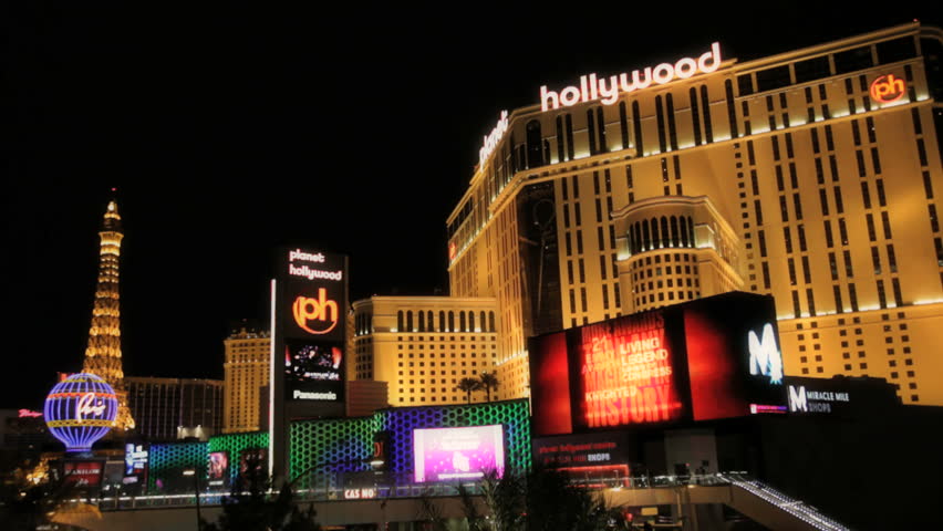 Las Vegas - Circa 2010: The Las Vegas Strip in 2010. Las Vegas Strip near Planet Hollywood in Las Vegas, Nevada.