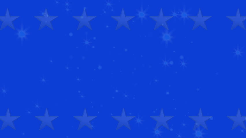 US Patriotic Background. Stars roll by on the top and bottom. The Declaration of Independence and The US Constitution fade in and out, as well as portraits of George Washington and Abraham Lincoln. 