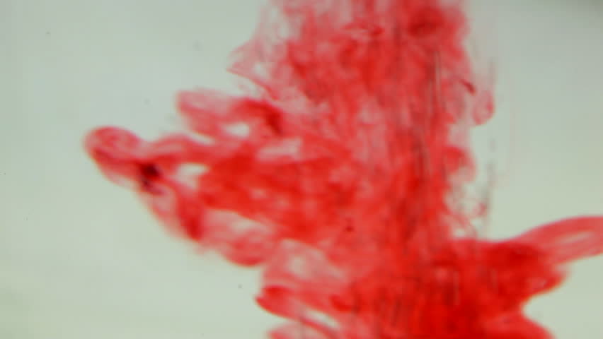 Blood in water