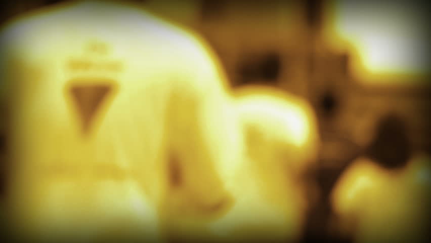 Golden Jogger Blur