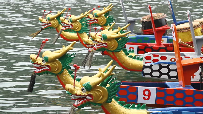 dragon boat is a human-powered boat traditionally made of teak wood to various designs and sizes. dragon boats are generally rigged with decorative Chinese dragon heads and tails.