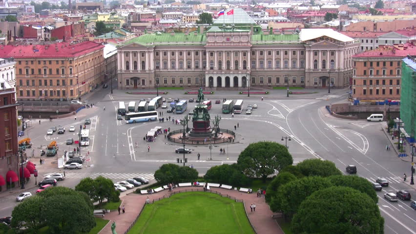 square in Petersburg 