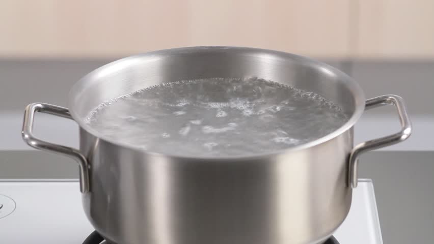 Cooking broccoli florets