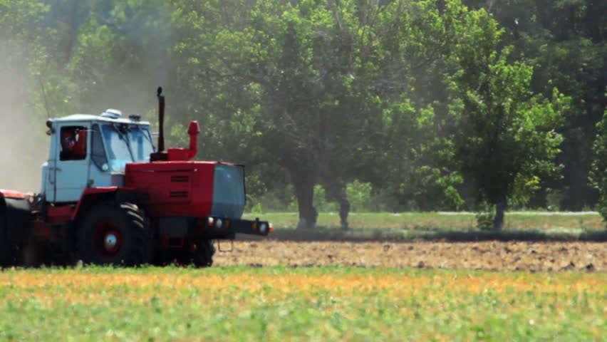 agriculture and tractor