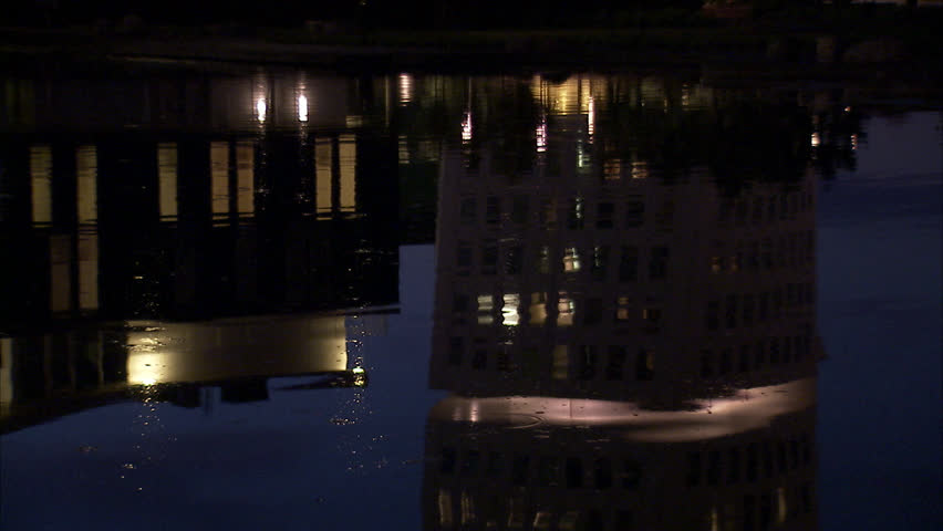 Turning torso, in the night, Malmo, Sweden.