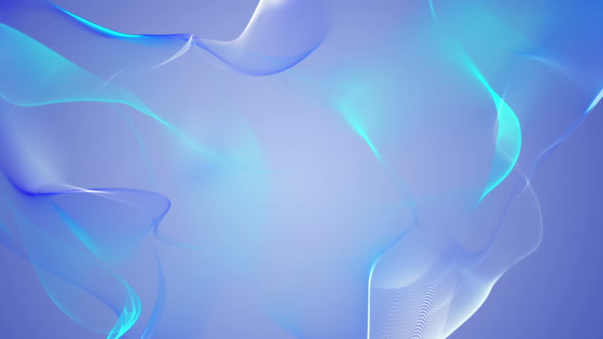 wonderful loop video animation with moving particle object