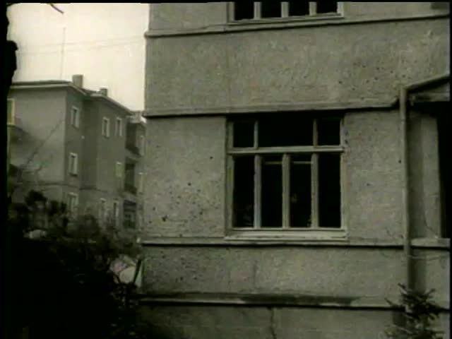 Destroyed US publication bureau and a warehouse inside US embassy compound after explosion in Ankara, Turkey circa 1958 - MGM PICTURES, UNIVERSAL-INTERNATIONAL NEWSREEL, USA, filmed in 1958