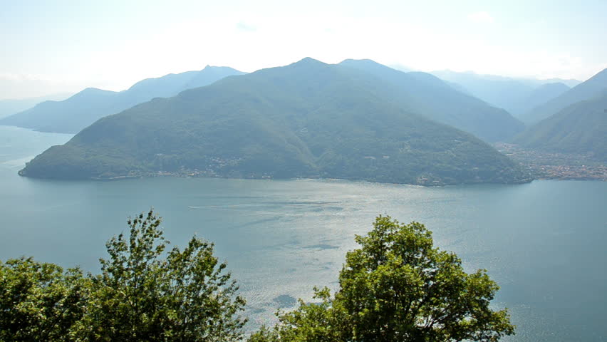 view to the Lago Maggiore in Italy