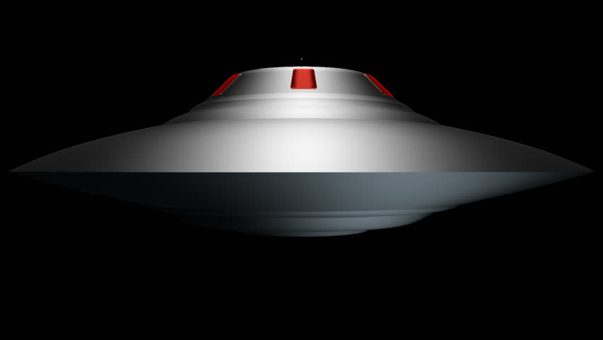 3D rotating UFO seamlessly loops with an alpha channel so that it can very easily be added to your custom scenes.