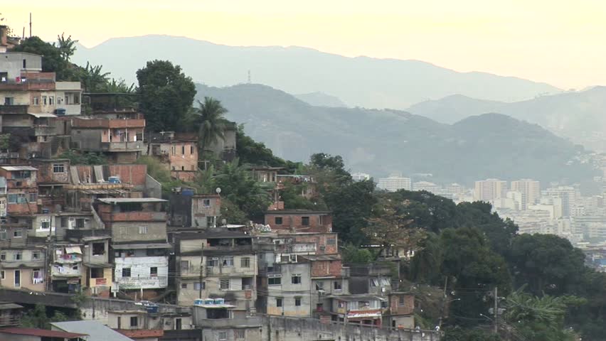 Panorama of Rio De Janeiro, Brazil With Famous Mountain Scapes in the Background