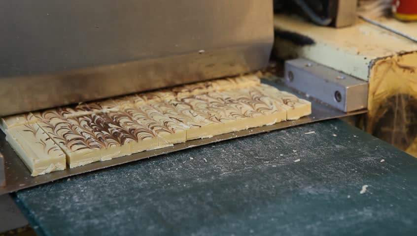 Chocolate-making factory in the "Del Turista" in San Carlos de Bariloche, Argentina