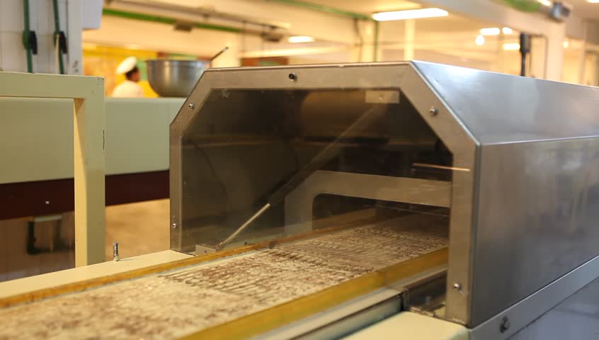 Chocolate-making factory in the "Del Turista" in San Carlos de Bariloche, Argentina