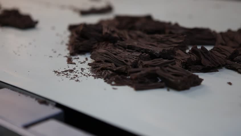 Chocolate-making factory in the "Del Turista" in San Carlos de Bariloche, Argentina