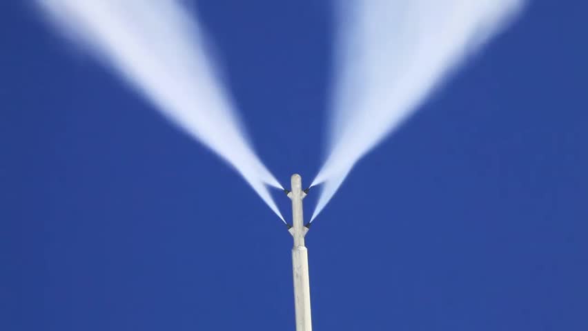 Snowmaking system - close-up
