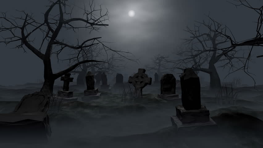 Graveyard loop, 3d animation walktrough.
