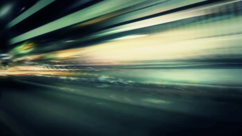 HD - Night lights streak as we travel down a city street (Loop).

Formats available: HD-NTSC-PAL