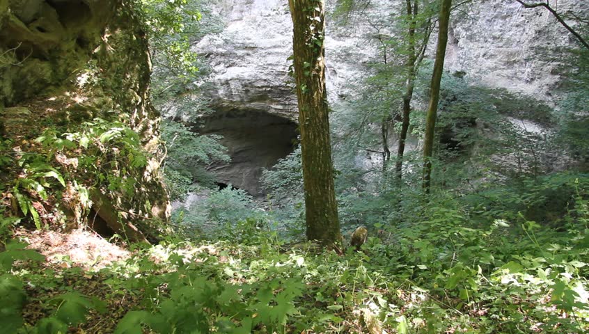 Big cave Yama in Pazin, Croatia