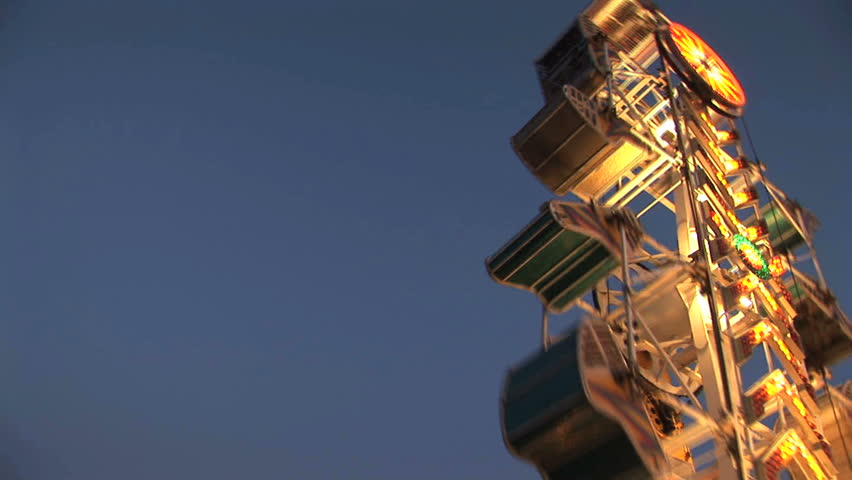 Amusement park ride, Clark county fair, Washington
