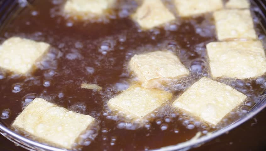  fermented bean curd (with smell), also called smelly tofu