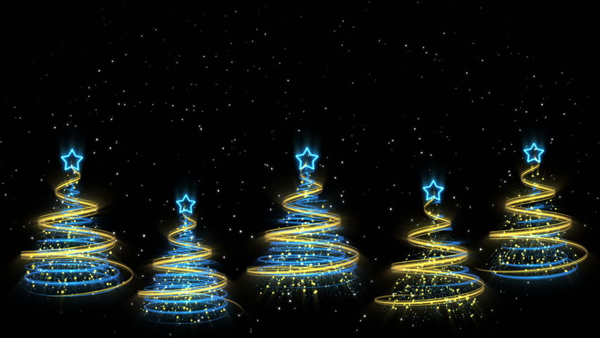 Christmas Trees Background - Merry Christmas 44 (HD)