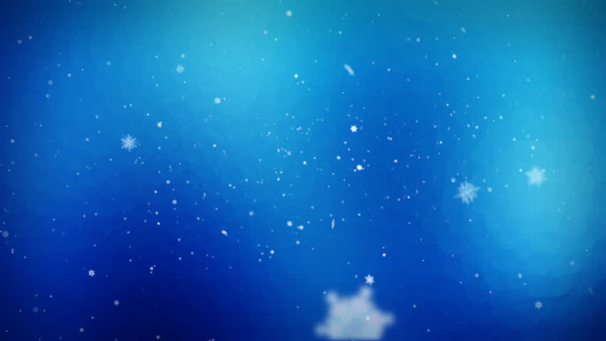 Nice looping wintry holiday background of falling snowflakes. Good for themes of Winter Backgrounds, Holiday Festivities, Seasonal Activities. See my portfolio for more.