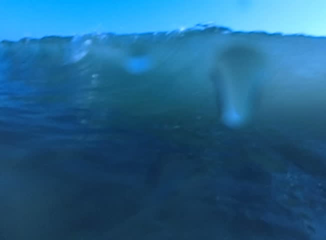 Malibu Underwater Ocean Waves HS03 Slow Motion 240fps California
