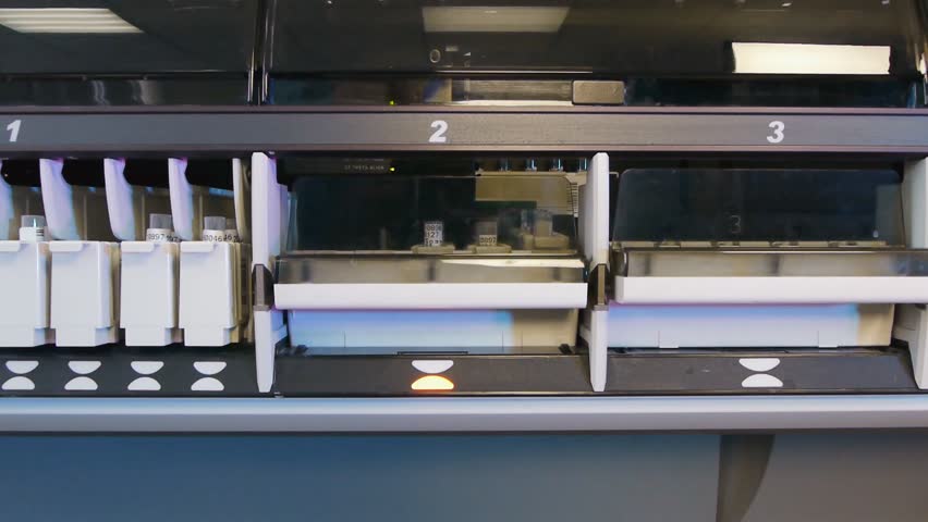 modern medical equipment makes the analysis of bio materials
