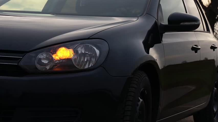 Hazard lights on a car / car