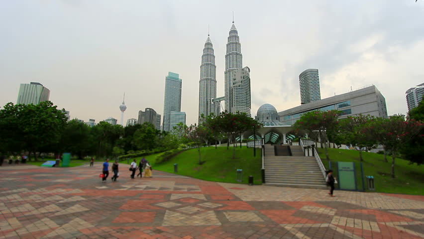 KUALA LUMPUR - MARCH 2012: petronas twin tower, kuala lumpur shot in the day
