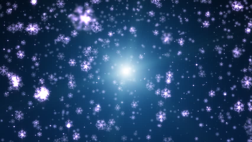 Loop able snow fall background video