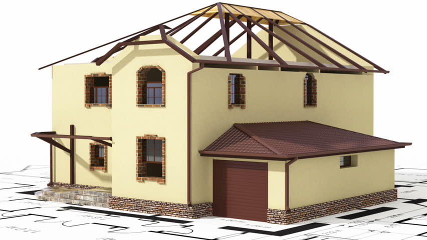 construction of residential house