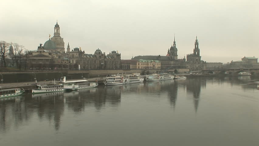 Elbe River and the Old Town, Dresden
