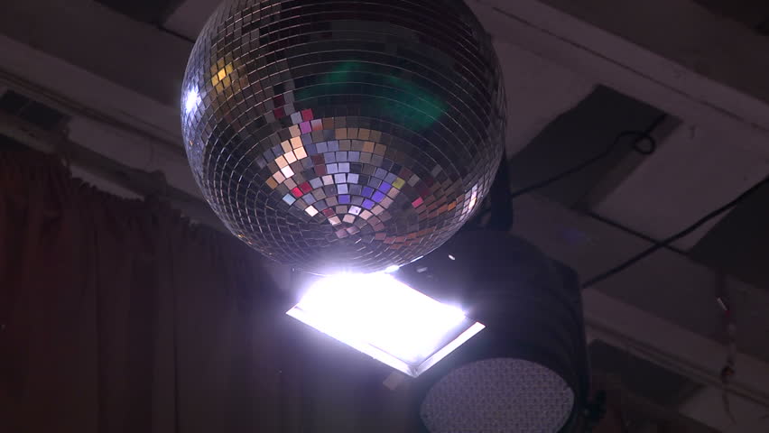 theatrical spotlights on the stage