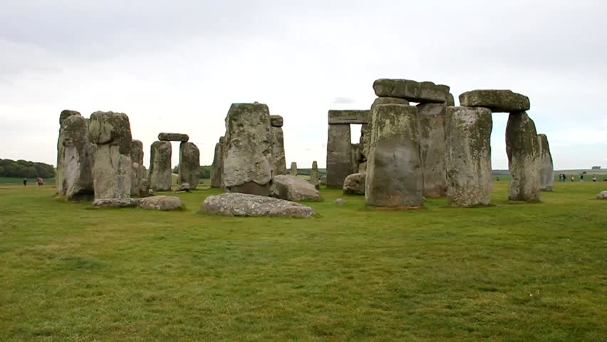View of the Stonehenge, UK